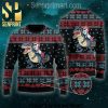 All I Want For Christmas Is Busch Holiday Time All Over Print Knitting Pattern Ugly Christmas Sweater