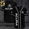 Acura Skull All Over Print Baseball Jersey – Black