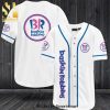 Barefoot Wine All Over Print Unisex Baseball Jersey – White