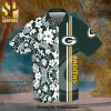 Green Bay Packers Mickey Mouse Full Printing Hawaiian Set