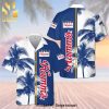 Hamm’s Beer Full Printing Hawaiian Shirt – White And Blue