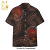 Harry Potter 25 Years Anniversary Love 9 3 4 Full Printing Short Sleeve Dress Shirt Hawaiian Summer Aloha Beach Shirt – Black