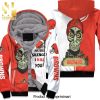 Clemson Tigers Jack Skellington And Zero Street Style Unisex Fleece Hoodie