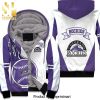 Colorado Rockies Hot Outfit All Over Print Unisex Fleece Hoodie