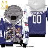 Colts 3D Unisex Fleece Hoodie