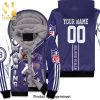 Columbus Blue Jackets And Zombie Full Printed Unisex Fleece Hoodie