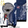 Columbus Blue Jackets Nhl Fans Skull Street Style Unisex Fleece Hoodie