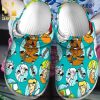 Scooby Doo Flower Full Printed Crocs Sandals