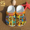 Scooby Doo Flower Rubber Crocs Crocband Adult Clogs