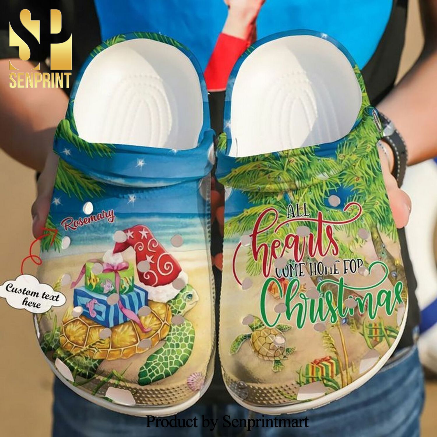 Sea Turtle Personalized Christmas 102 Gift For Lover New Outfit Crocs Classic