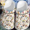 Sewing Pattern Icon 102 Gift For Lover Full Printed Crocs Sandals