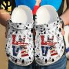 Shih Tzu Dog Roses Cute Gift For Loverar All Over Printed Unisex Crocs Crocband Clog