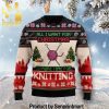 All I Want For Christmas Is More Time For Camping Holiday Gifts Wool Knitting Sweater