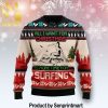 All I Want For Christmas Is More Time For Yoga 3D Holiday Knit Sweater