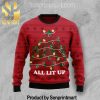 All Want For Christmas Sweatshirt Is More Time For Cricket Wool Blend Ugly Knit Christmas Sweater