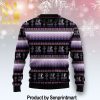 All Want For Christmas Sweatshirt Is More Time For Cricket Wool Blend Ugly Knit Christmas Sweater