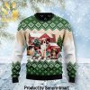 American Grown With Viking Roots Chirtmas Time Wool Knitted Ugly Sweater