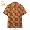 Harry Potter Gryffindor Crest Paisley Pattern Full Printing Hawaiian Shirt – Red