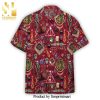 Harry Potter Gryffindor House Logo Pattern Full Printing Hawaiian Shirt – Red