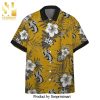 Harry Potter Hufflepuff Crest Uniform Full Printing Hawaiian Shirt – Black