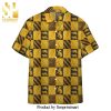 Harry Potter Hufflepuff Black Badger Full Printing Hawaiian Shirt – Yellow