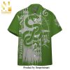 Harry Potter Slytherin Crest Uniform Full Printing Hawaiian Shirt – Black