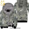 Dachshund Pattern Camouflage Style For Dog Lover Sweater Hoodie Cool Style Unisex Fleece Hoodie