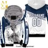 Dak Prescott 4 Dallas Cowboys Street Style All Over Print Unisex Fleece Hoodie