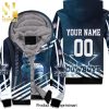 Dak Prescott 4 Dallas Cowboys Black White New Fashion Full Printed Unisex Fleece Hoodie