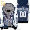 Dallas Cowboys 4 Dak Prescott Black Golden Edition Inspired High Fashion Unisex Fleece Hoodie