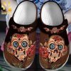 Skull Tattoo Hippie Gift For Lover All Over Printed Crocs Classic