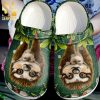 Sloth Peace Yoga Mothers Day All Over Printed Crocs Shoes