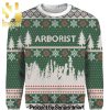 Arborist Just The Tip I Promise All Over Printed Christmas Knitted Wool Sweater