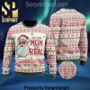 Ask Your Mom If I Am Real Vacation Time Wool Blend Wool Ugly Sweater