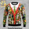 Austria All Over Printed Christmas Knitted Wool Sweater