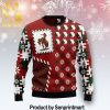 Awesome Firefighter Holiday Gifts Wool Knitting Sweater