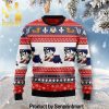 Awesome Firefighter Xmas Time Ugly Christmas Wool Knitted Sweater