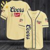 Coors Light All Over Print Baseball Jersey – Blue