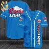 Coors Light Cool Dad All Over Print Unisex Baseball Jersey – Blue