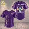 Crown Royal 3D All Over Print Baseball Jersey – Purple