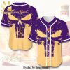 Crown Royal Canadian Whisky All Over Print Floral Unisex Baseball Jersey – Black