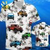 Hawaii Jeep Full Printing Hawaiian Shirt And Beach Short – Navy