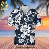 Hendrick’s Gin Palm Tree Full Printing Aloha Summer Beach Hawaiian Shirt – Black White