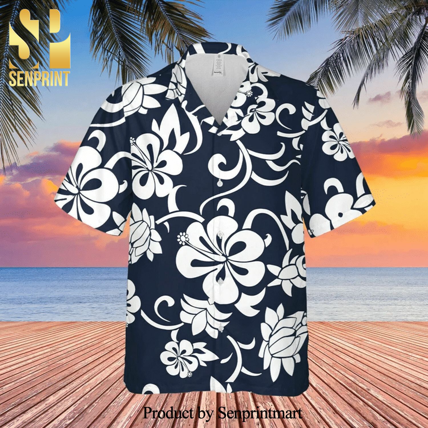 Hawkeye Pierce Costume M_A_S_H Series Full Printing Hawaiian Shirt