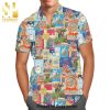 Hollywood Full Printing Unisex Hawaiian Shirt – Yellow