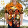 Horror Movie Characters Cartoon Version Full Printing Hawaiian Shirt