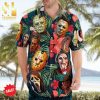 Horror Movie Characters Full Printing Hawaiian Shirt