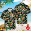 Horror Movie Characters IT Tropical Forest Full Printing Hawaiian Shirt – Light Blue