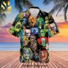 Horror Movies Poster Halloween Full Printing Hawaiian Shirt