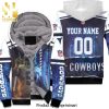 Dallas Cowboys Dak Prescott Royal Rivalry Throwback Inspired Style Hot Fashion 3D Unisex Fleece Hoodie
